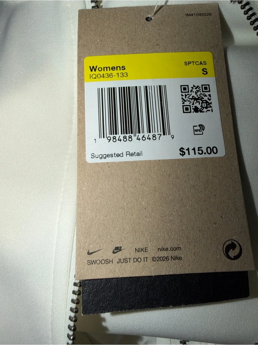 NWT Nike Pleated Sleeve Jacket